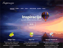Tablet Screenshot of inspiracija.rs